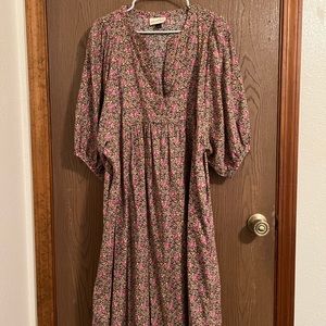 Floral universal thread dress